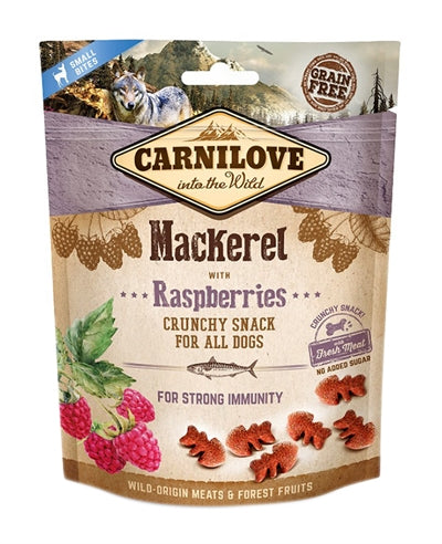 Carnilove Snack Snack Mackerel Raspberry