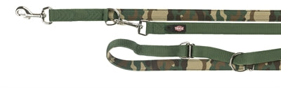Trixie Dog Leash Mimético Camuflaje de neopreno premium ajustable