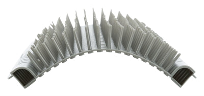 Trixie Massage Brush Wall angolare grigio