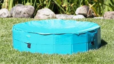 Copertura Trixie per piscina per cani azzurro