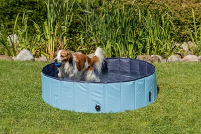 Cubierta Trixie para piscina de perro azul claro