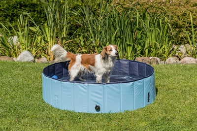 Cubierta Trixie para piscina de perro azul claro