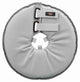 Trixie protective collar foam rubber gray