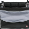 Cesto di biciclette Trixie per grigio nero di nylon