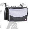 Cesto di biciclette Trixie per grigio nero di nylon
