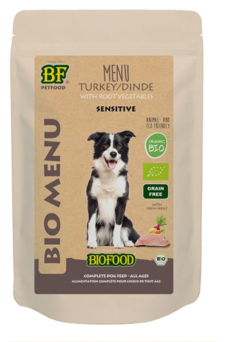 Biofood Organic Dog Turkey Menu Pouch