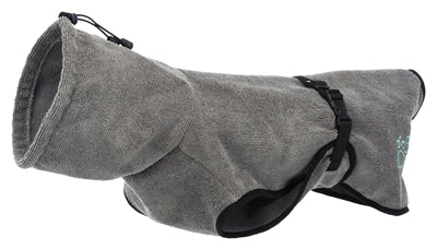 Trixie accappatoio per cani in spugna grigio