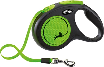 Flexi rollijn Nuovo nastro neon nero verde