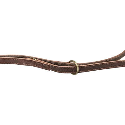 Trixie Dog Leash Rustic Regolabile in pelle grassa marrone scuro