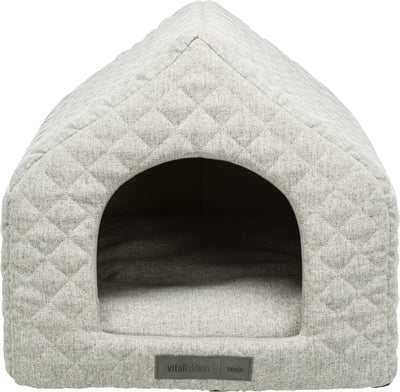 Trixie Dog Basket House Noah in schiuma vitale in gomma grigio chiaro