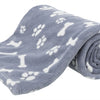 MANUDA DE PAR TRIXIE Kenny Fleece Pierras de hueso azul