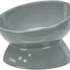 Trixie Food Bowl Cat xxl Cerámica elevada Gris