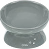Trixie Food Bowl Cat xxl Cerámica elevada Gris