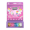 Unità di marca plus plus puzzle con numeri di unicorno
