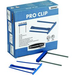 Scatola portadocumenti per banchieri 0089801 in plastica blu