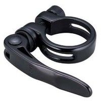 Zadelpenklem 28.6mm snelspanner zwart