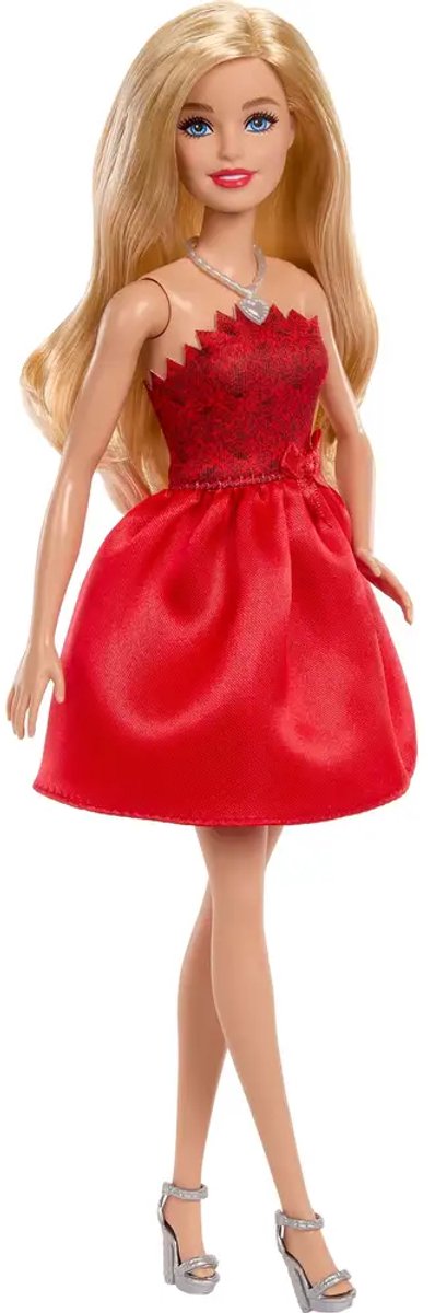 Barbie fab muñeca 80 aniversario rojo rubí