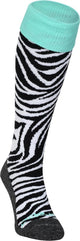Brabo bc8300c calzini calzini sportivi unisex zebra - nero bianco
