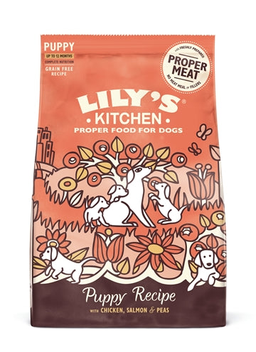 Lily's Kitchen Dog Puppy Chicken Salmón