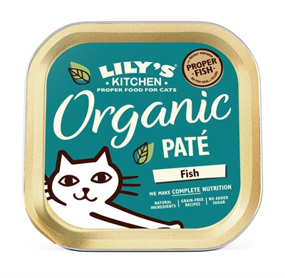 Lily's kitchen Cat paté de pescado ecológico