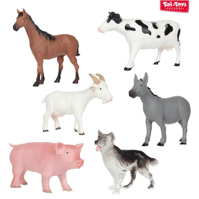Toi-toys toi giocattoli grande animale da fattoria morbido