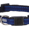 Trixie halsband kat safer life fluweel reflecterend assorti