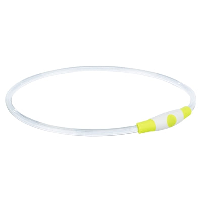 Trixie Collar USB Flash Light Luminous ricarica TPU Green