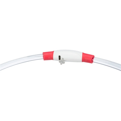 Trixie Collar USB Flash Flash Luminoso TPU Red
