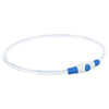 Trixie Collar USB Flash Light Luminous ricarica TPU blu