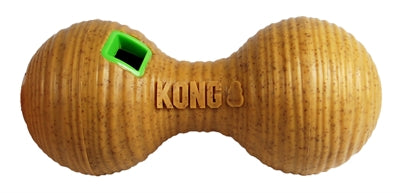 Kong Bamboo Feeder Dumbel Feeding Ball