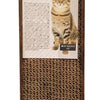 Croci Krabplank Homedecor Wenge Houtprint Dark Brown