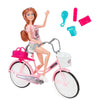 Lauren Fashion Pop in bicicletta con accessori