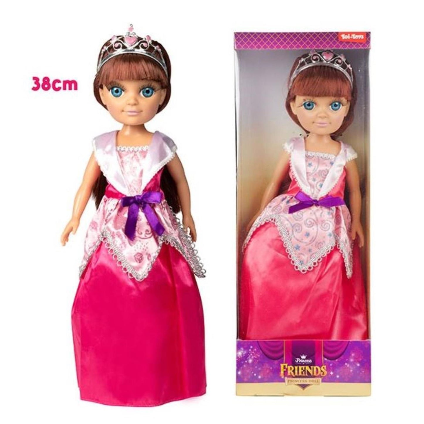 TOI TOYS Princesa Amigos Fashionman Princess, 38 cm