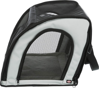 Trixie asiento de auto gris negro