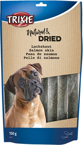 Skin di salmone di Trixie essiccata