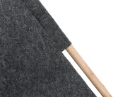 Trixie cat basket tipi felt anthracite - afbeelding 3