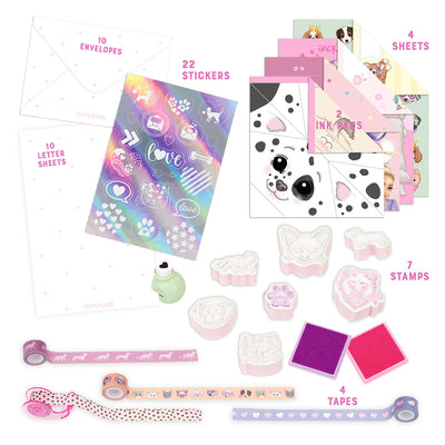 Top Model Love Letter Set Kitty y Doggy
