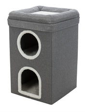 Trixie krabpaal cat tower saul grijs - afbeelding 3