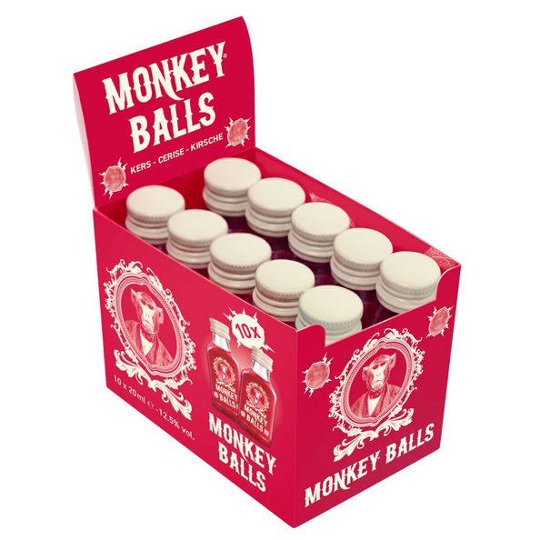 Shot di palline di scimmia (10x 2 cl)