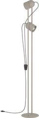 Eglo tilston vloerlamp - leeslamp - e14 - 142.5 cm - zandkleur beige crème - kantelbaar