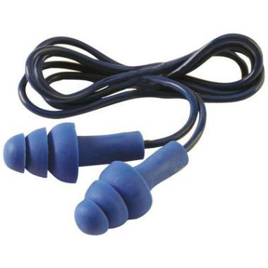 Tappi auricolari rilevabili con tracciatore auricolare da 3 m con cavo (50 paia)