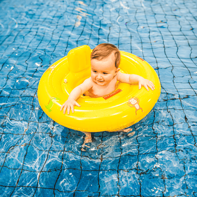 Golden Safari | Float per bambini giallo 0-1 anni