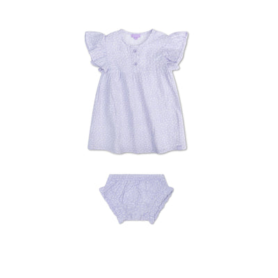 Leopardo | Lila Girls Set Strand - Muslino