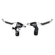 Set di freni Tektro CL530 CL535 con mappa BEL-Finger Black-Silver sulla mappa