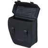 Tour basilico a sinistra - borsa per bicicletta singola, nero, 14L