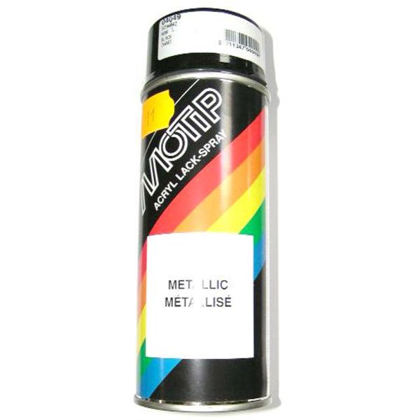 Motip spray lattina da 400 ml metallic-zwart