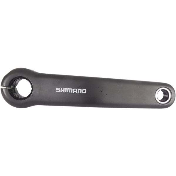 Shimano - braccio a manovella sinistra gradini fc -e6100 170 mm - nero