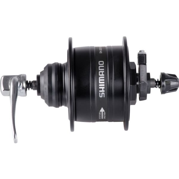 Shimano Dynamonaaf HD-3D37 3 watt 32 foro blocco centrale Quick Panner Black