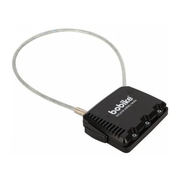 Bobike Mini Combination Lock - Black, 20cm