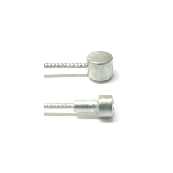 Borde rem binnenkabel 2250 mm con 2 pezones